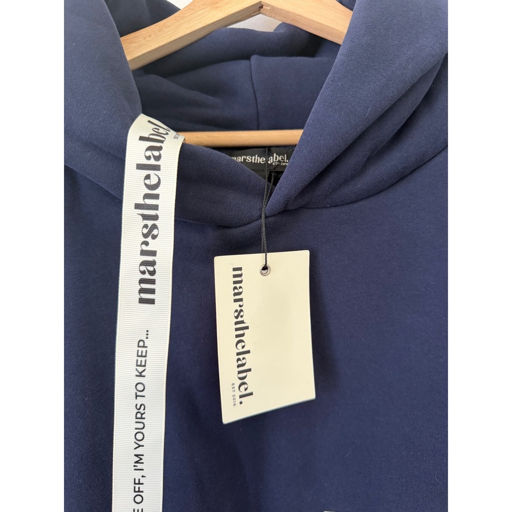 MARSTHELABEL The Kiera Hoodie – Navy – Size Large – NWT – Women's - Picture 5 of 6